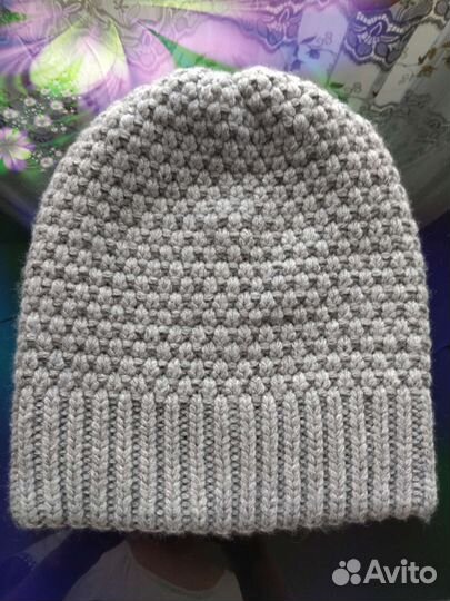 Шапка женская вязаная