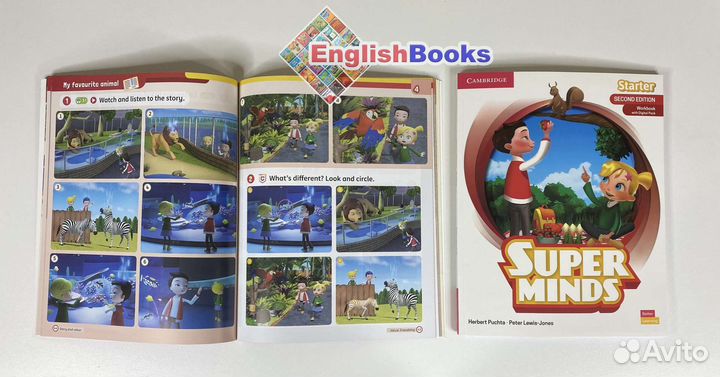 Super Minds 2ed Starter (учебник,раб.тетрадь,диск)