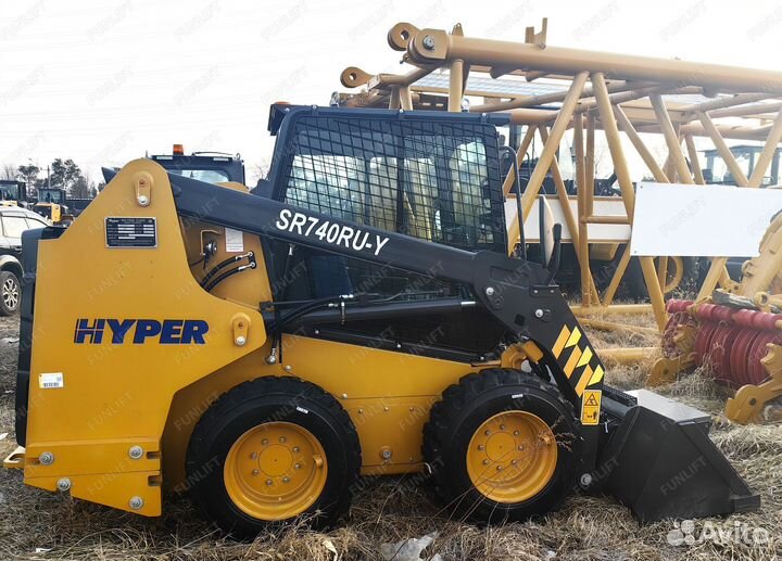 Мини-погрузчик Hyper SR740RU-Y, 2024