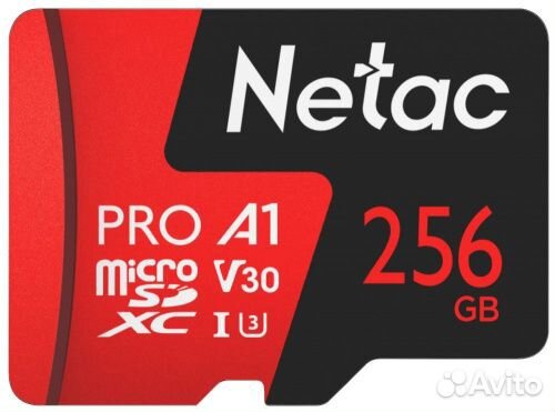 Карта MicroSD Netac P500 Extreme Pro на 256GB