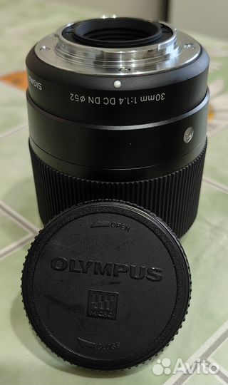 Объектив Sigma 30mm 1.4 для м4/3 (Olympus)