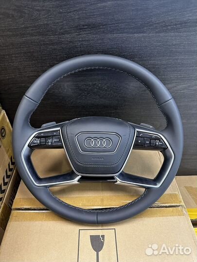 Спортивный руль Audi A6 S6 A7 S7 C8 A8 S8 D5 Q7