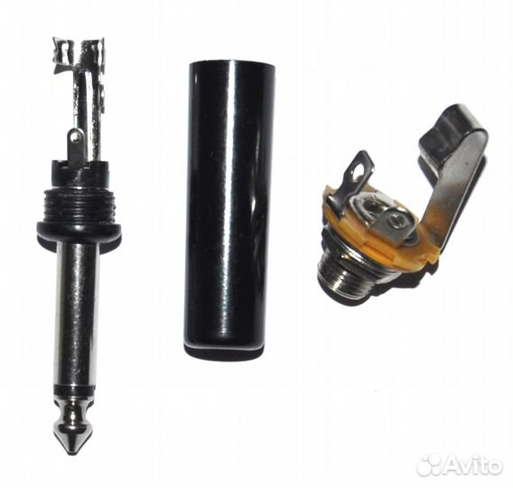 Штекер гнездо Джек Jack 6,35