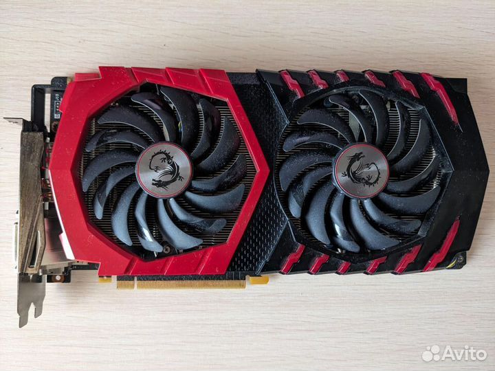 Видеокарта MSI GTX 1080 gaming X 8G