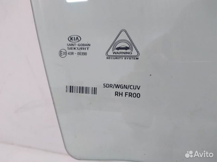 Стекло двери передней правой Kia Ceed св 2018