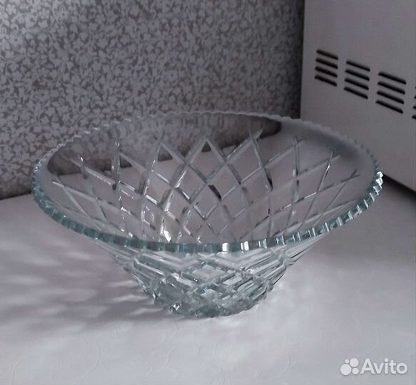 Хрустальная ваза(салатник)