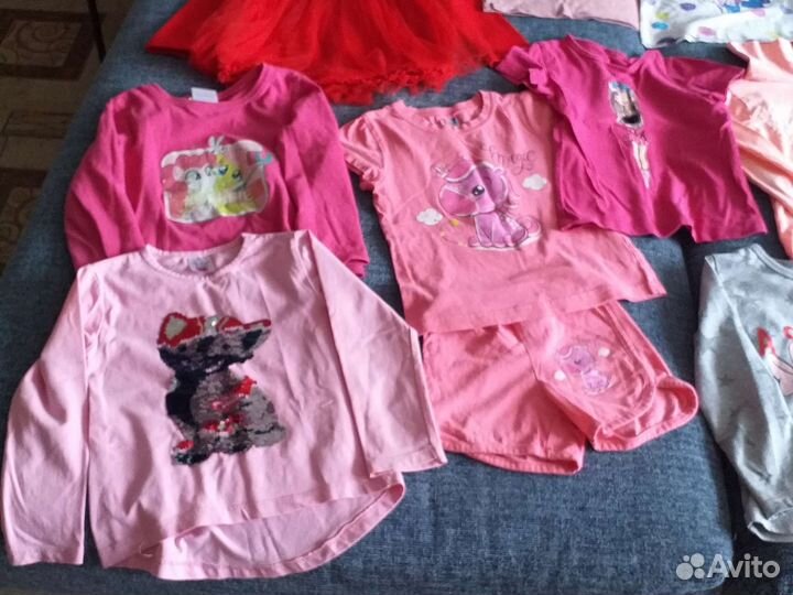 Вещи пакетом на девочку