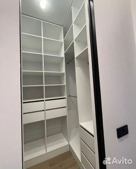 Шкаф гардеробный на заказ от фабрики