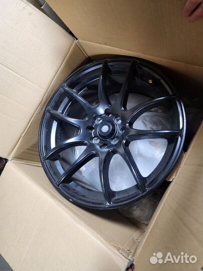 Диски r17 4x100 cr-kiwami black-mat