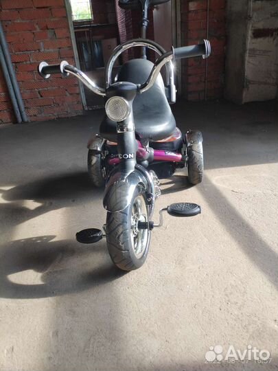 Велосипед коляска с ручкой Icon