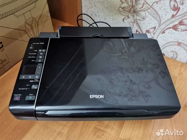 Цветной струйный мфу Epson Stylus TX210