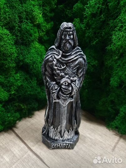 Статуэтка Славянского Бога Семаргла, серый