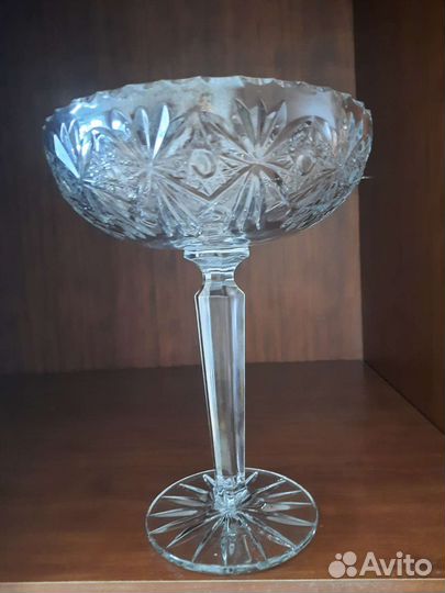 Ваза для конфет на ножке СССР 50-60г