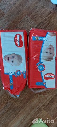 Подгузники huggies 7-18 кг