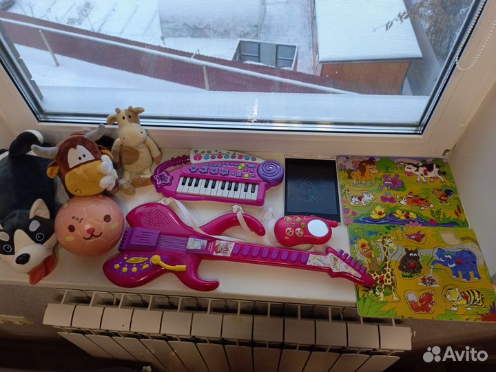 Игрушки пакетом от года