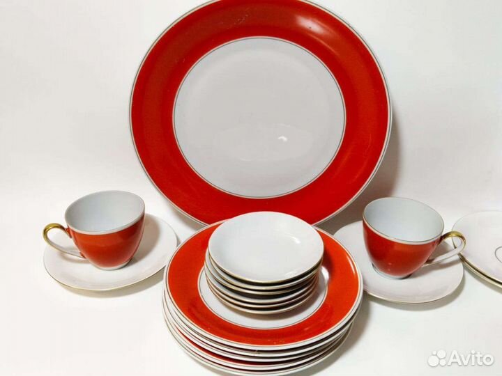 Сервиз чайный гдр Volkstedt