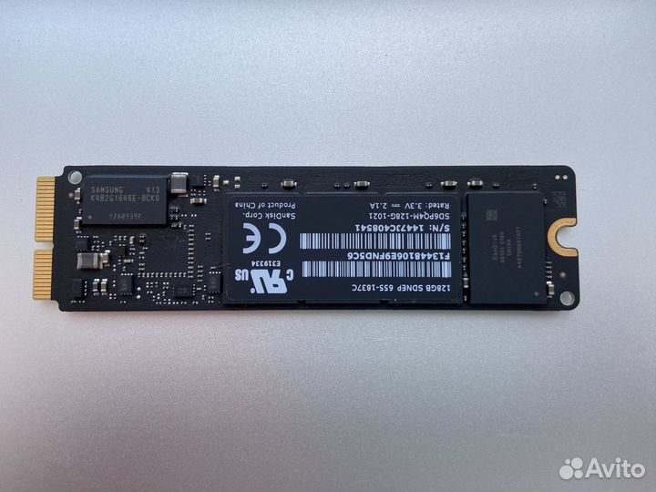 Apple SSD 128 Гб MacBook Air