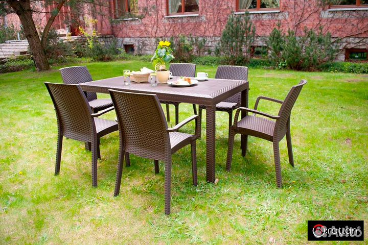 Bica, Италия Стол B:rattan Houston 1500*900мм, ко