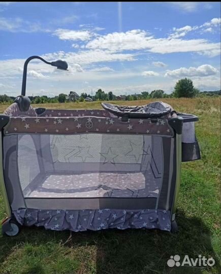 Детская кровать манеж