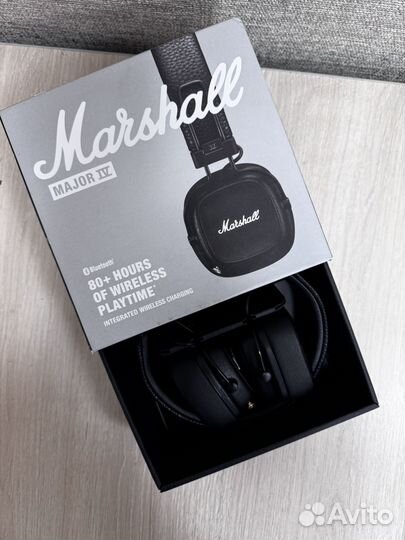 Marshall major iv black оригинал