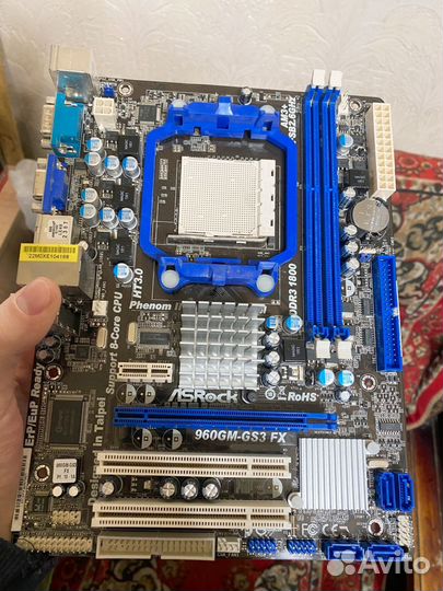 Asrock 960gm-gs3 fx (ам 3+)