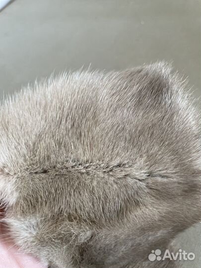 Меховой воротник норка