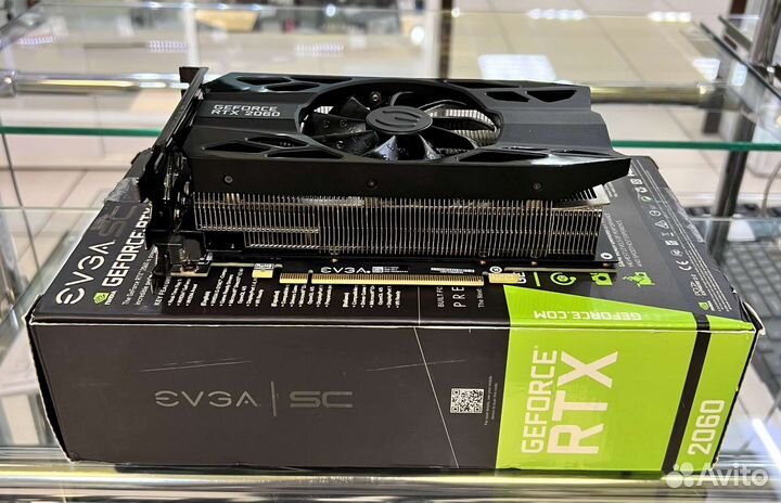 Видеокарта evga RTX 2060 SC OC 6GB/Гарантия