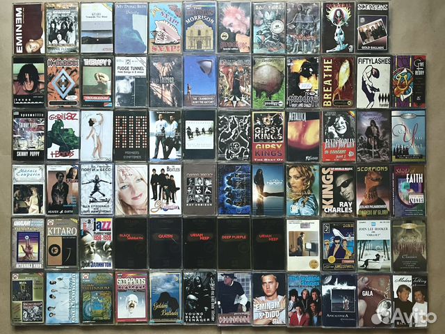 Аудиокассеты электронная музыка