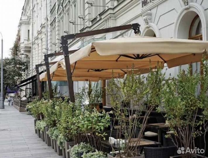 Зонты для кафе.Зонты боковые. Зонты уличные