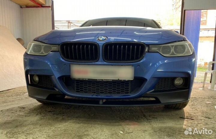 Губа переднего бампера 3 series f30 M-Performance