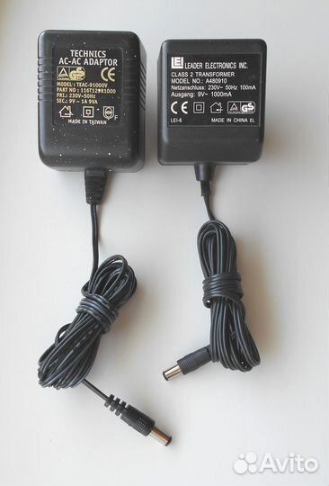 Блоки питания и переходники для штекеров