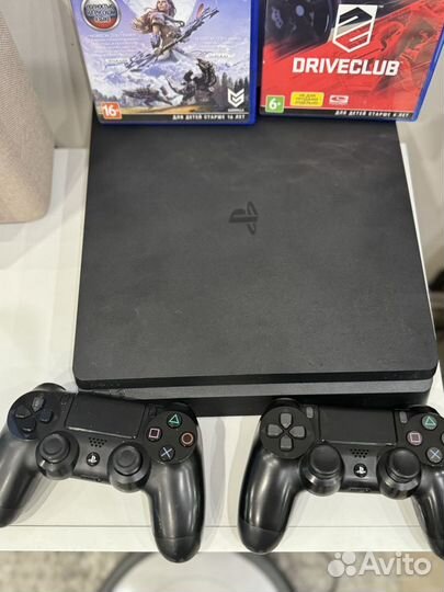 Sony playstation 4 Slim+52 игры