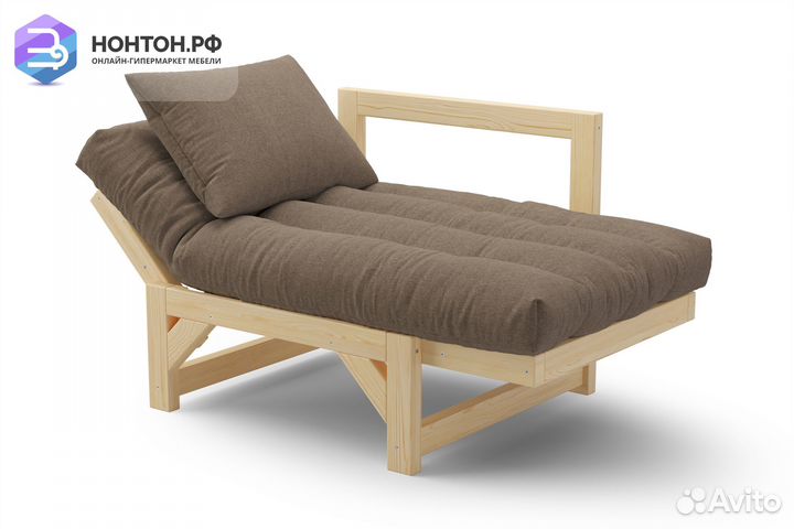 Кресло Амбер коричневое