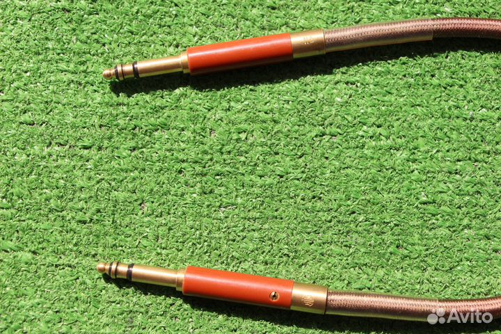 Jack 6.3mm Stereo Patch тканевая оплетка, Japan