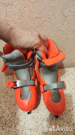 Коньки детские раздвижные размер 29- 32