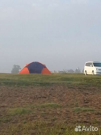 Палатка 4 местная с тамбуром бу