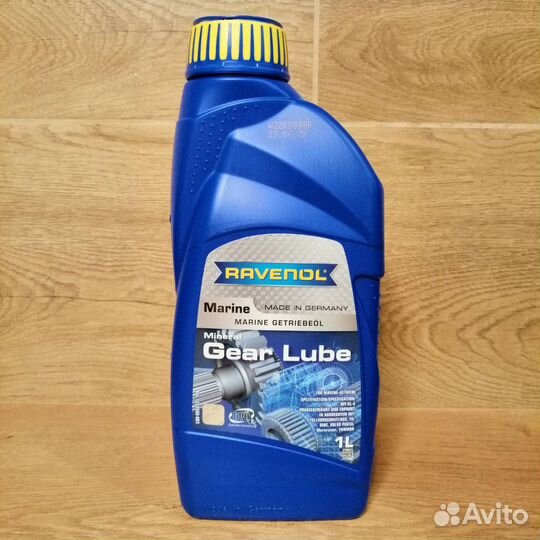 Масло в редуктор лодочного мотора ravenol