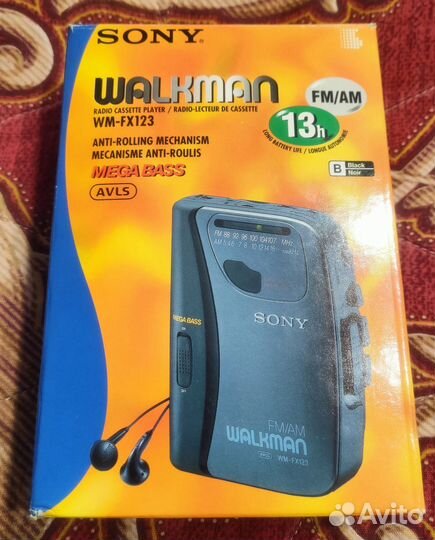 Аудио плеер Sony Walkman WM-FX123