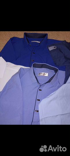 Рубашки школьные 146