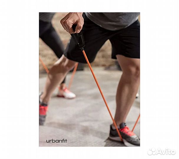 Набор эспандеров трубчатых из латекса Urbanfit, 11