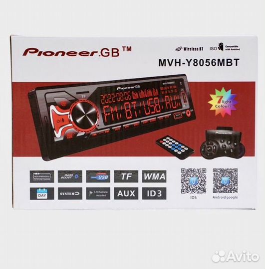 Pioneer MVH Y8056 MBT