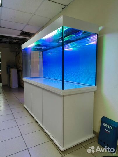 Аквариум 800 Premium свет биофильтр фон подставка