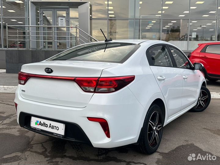 Kia Rio 1.4 МТ, 2018, 60 464 км