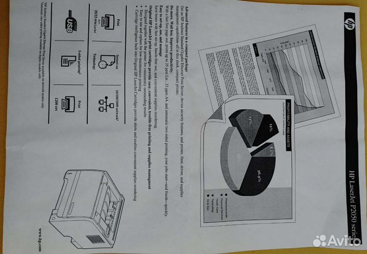 Принтер лазерный Hp LaserJet p2055dn