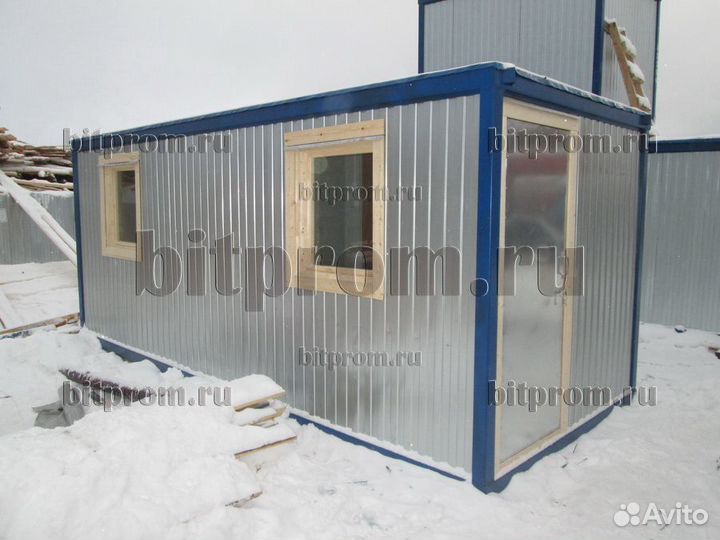 Бытовка комбинированный сантехнический модуль