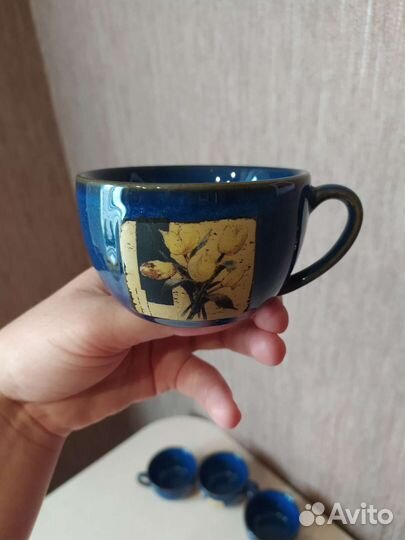 Чайный керамический набор на 6 персон