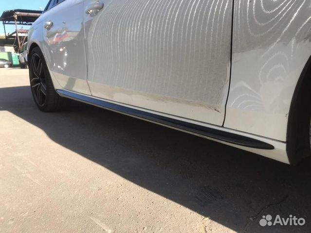 Элероны порогов audi A4 B8 (2008-2015)