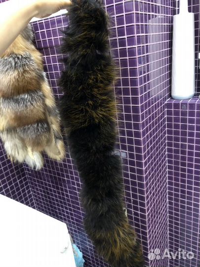 Хвост натуральный мех