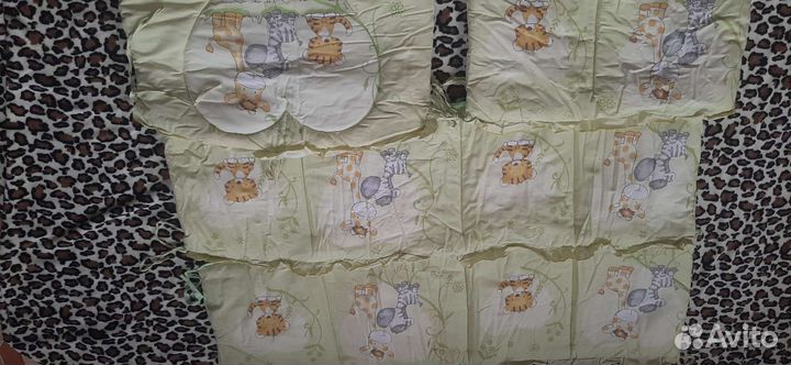 Бортики в детскую кроватку