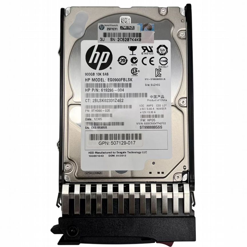 [665749-001] Жесткий Диск Hp Eva Qr478a 900gb Sas 2,5" Hdd 665749-001